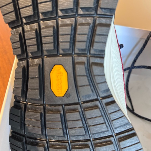 NWT Moncler Monte Runner High 'White Navy' | Size 43 (US 10) | Sneaker - Picture 9 of 14